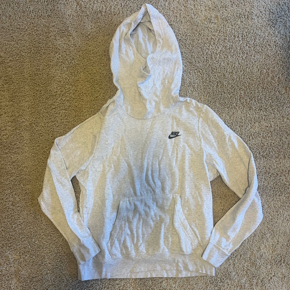 Nike Women’s Grey Funnel Neck Hoodie